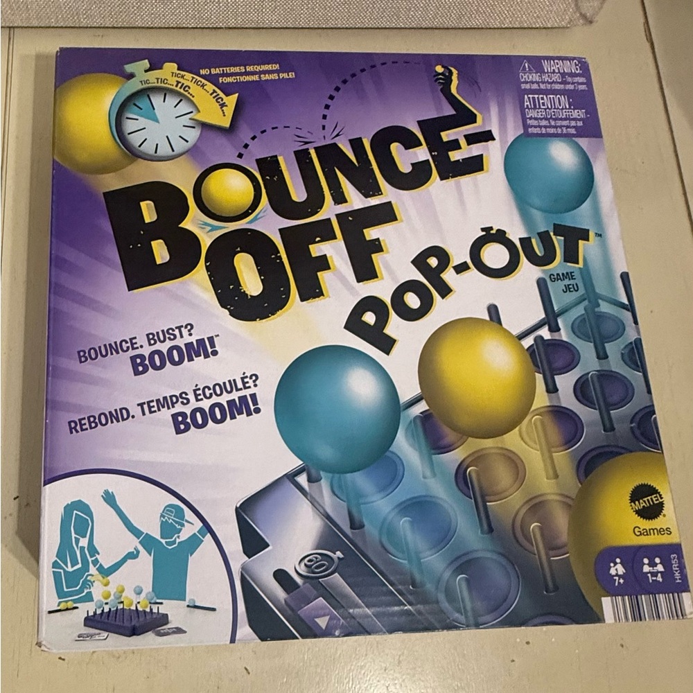 Mattel Bounce-Off Pop-Out Game